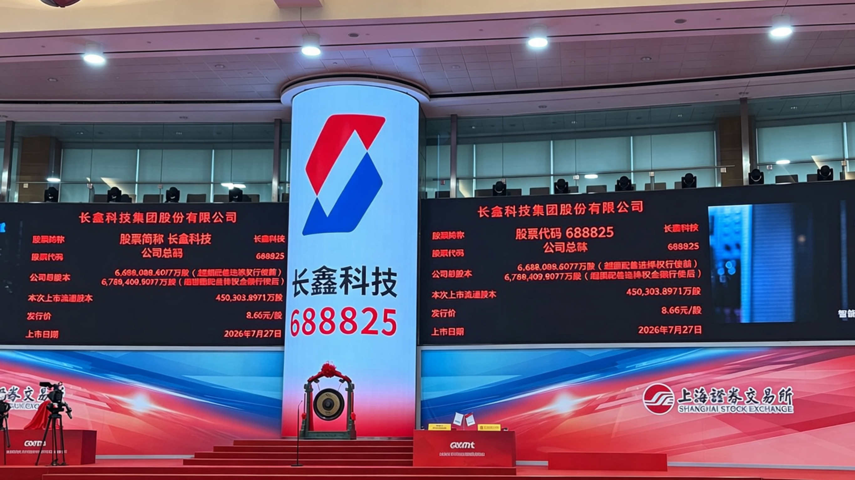 祝贺长鑫科技上市! 招商资本10亿元前瞻布局再结硕果